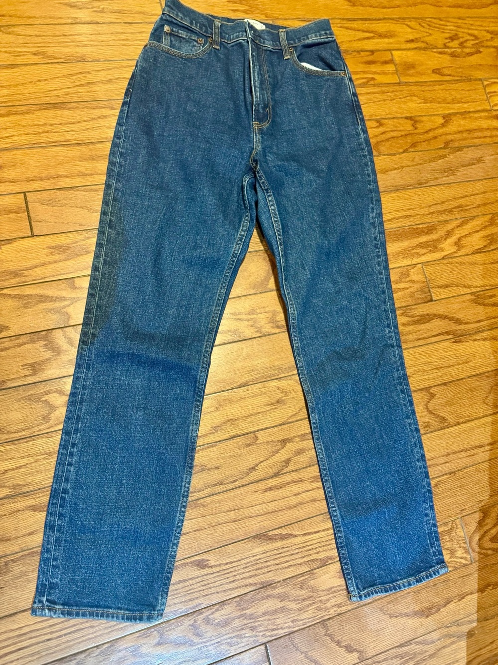 Abercrombie Women's Ultra High Rise Ankle Straight Jeans Size 27 / 4 XL, NWOT
